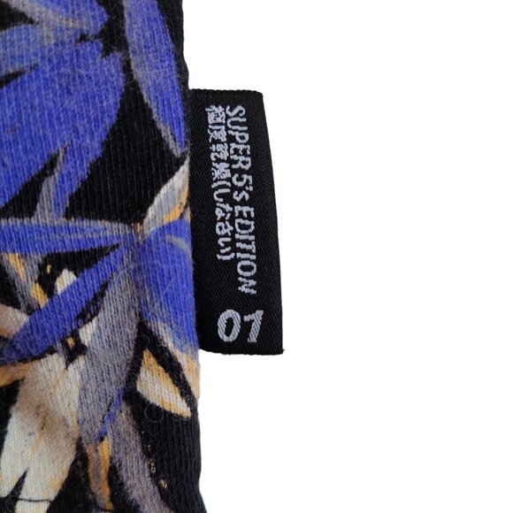 SUPERDRY 5's Bamboo All Over Print Tokyo Japan Mens Cotton Graphic T Shirt Sz XL - Picture 3 of 6